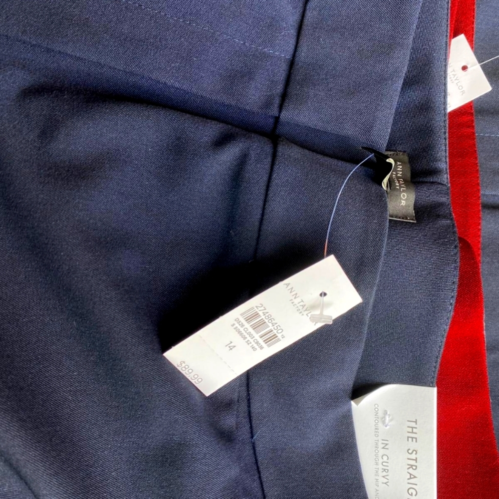 Ann taylor straight pant modern fit